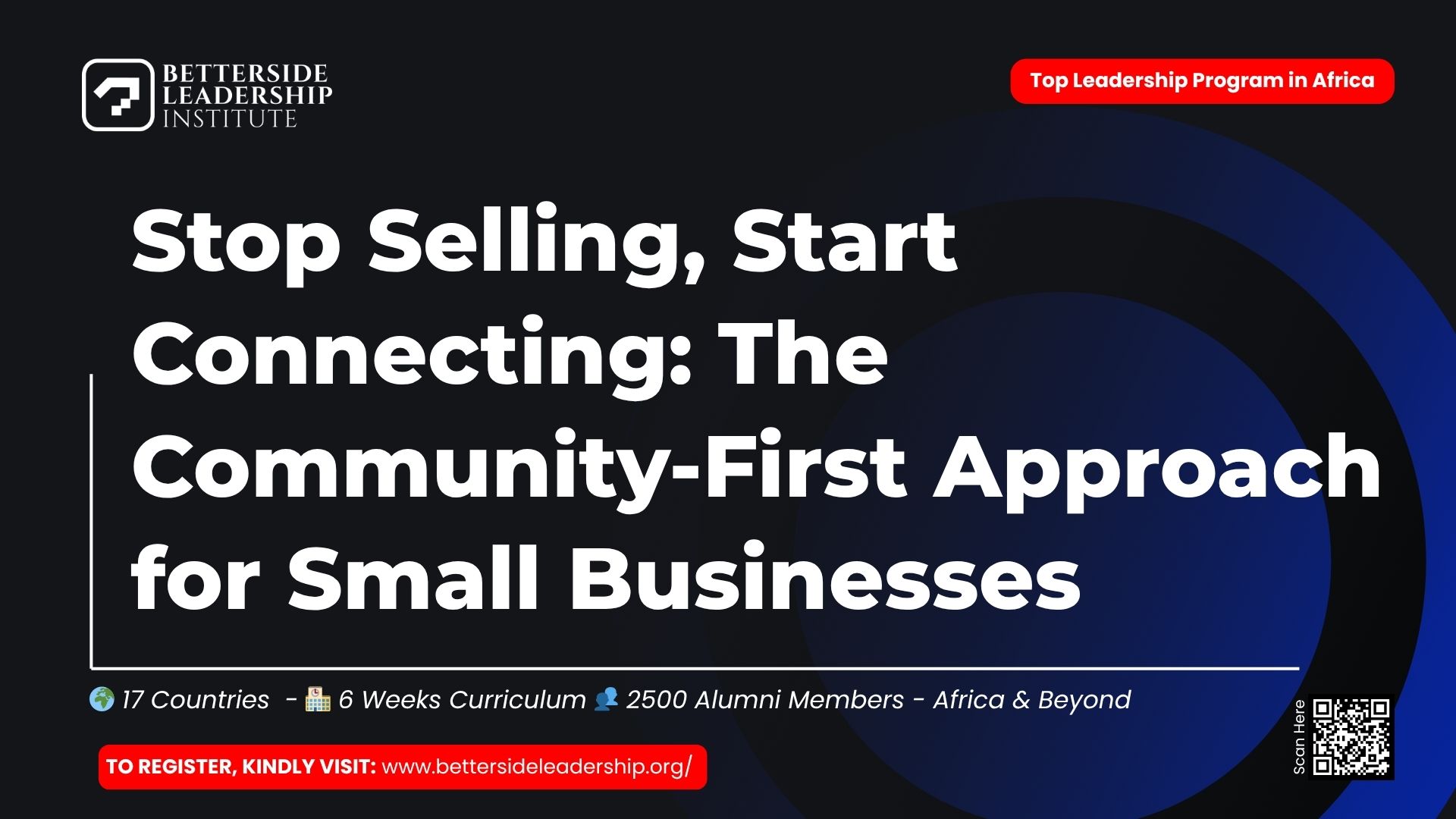Stop Selling, Start Connecting The Community-First Approach for Small Businesses
