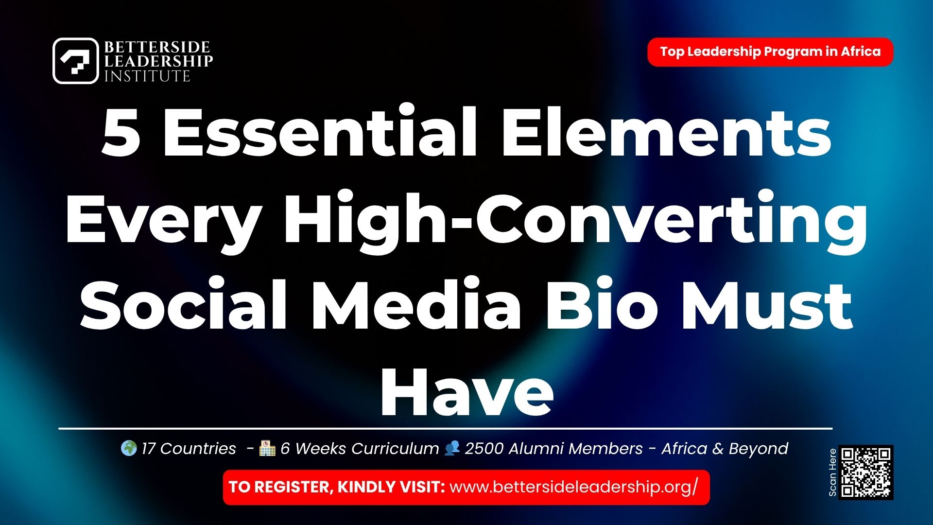 5 Essential Elements Every High-Converting Social Media Bio Must Have