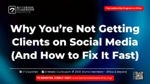 Why You’re Not Getting Clients on Social Media (And How to Fix It Fast)