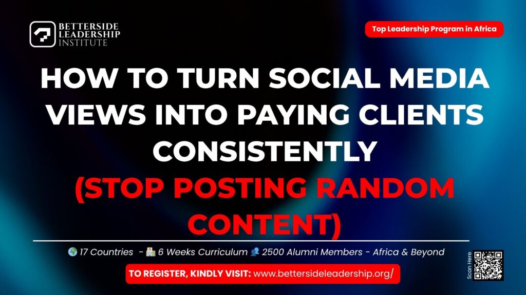 How to Turn Social Media Views Into Paying Clients Consistently