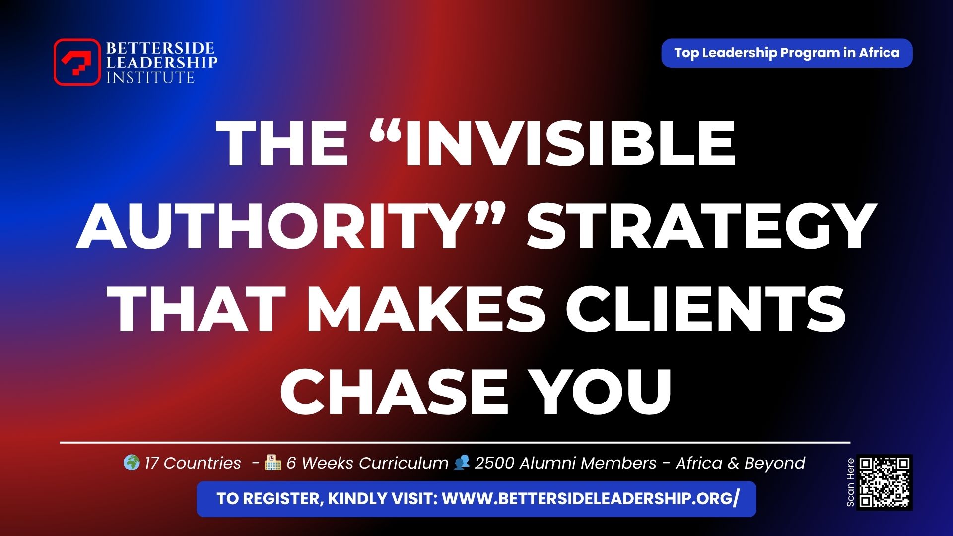 The “Invisible Authority” Strategy That Makes Clients Chase You